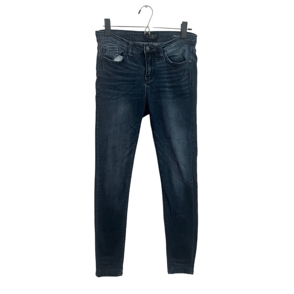 Judy Blue Jeans Skinny Fit Women's 9/29 Ankle Stretch Dark Blue - Picture 1 of 9